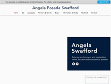 Tablet Screenshot of angelaposadaswafford.com